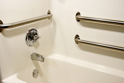 Bat grab bars - Bathroom remodeling Nashville - aging in place