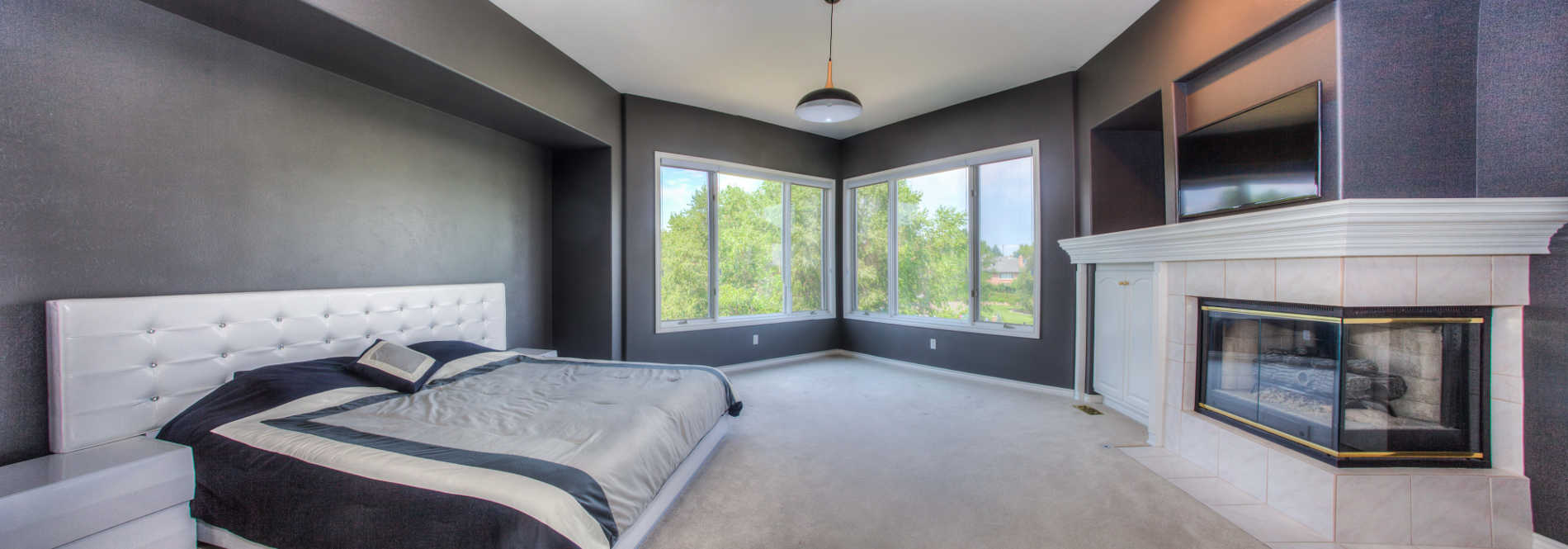 Nashville Bedroom remodel with fireplace